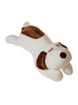 Плюшевая игрушка собака пятнистая 55 см (Белый)